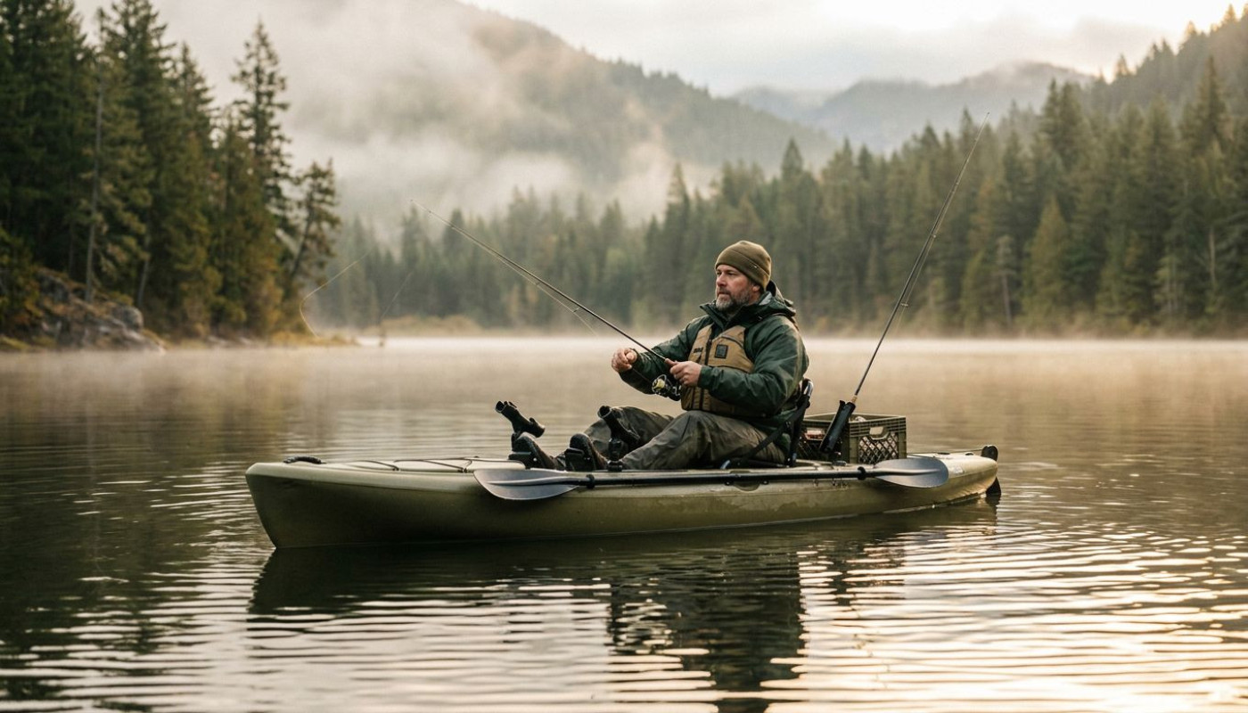 Kayak da pesca: avventura sostenibile o moda del momento?